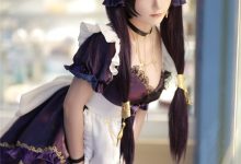 是三不是世w - NO.09 原神莫娜女仆 [55P-86MB]-套图岛