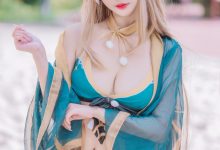 仙女月 - NO.09 泽月希娜小姐泳装 [15P-223MB]-套图岛