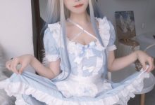 蜜汁猫裘 - 蓝baby [27P+2V-181MB]-套图岛