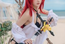 阿包也是兔娘 - NO.58 明日方舟 史尔特尔 [50P-808MB]-套图岛