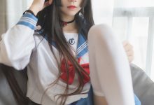 兔玩映画 五更百鬼 白丝JK [10P-26MB]-套图岛