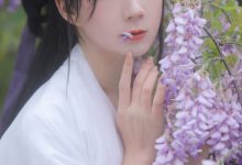 [YITUYU艺图语]2022.04.24 紫藤 文鱼[24+1P／403MB]-套图岛