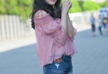 精选街拍作品 NO.0042 粉色衣服热裤可爱女孩高清原图[81P／75.8MB]-套图岛