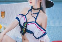 弥音音ww - NO.035 明日方舟-斯卡蒂[12P-158.17MB]-套图岛