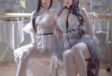 面饼仙儿&半半子 Arknights 黑x森蚺バレエ[56P-483MB]-套图岛