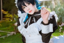 桜桃喵 - 温迪女仆 [26P+1V-1.32G]-套图岛