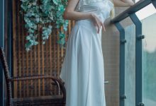 秋和柯基 - NO.87 白色连衣裙 [37P+2V-838MB]-套图岛