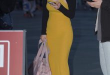 都市丽人黄色包臀裙美女【87P-1.31G】-套图岛