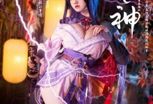 伊喵君_Nya - NO.05 《原神-鸣神双人》 双倍快乐 [57P-660MB]-套图岛