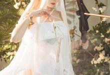 瓜希酱 - NO.66 明日方舟 白金泳装 (Platinum) [25P-159MB]-套图岛