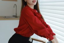 [IESS异思趣向] 2022.09.02 丝享家1195：小婕《红色暗示》[96P／116MB]-套图岛