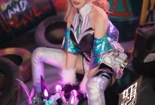 如月灰 - NO.25 英雄联盟 厄运小姐 [17P-104MB]-套图岛