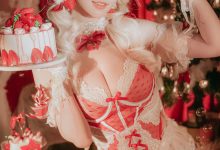 ElyEE子 - NO.103 草莓蛋糕少女 [33P-89MB]-套图岛