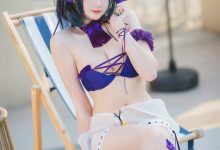 瓜希酱 - NO.74 柴郡泳装 [32P-103MB]-套图岛