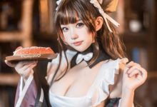 七七娜娜子 NO.12 樫野牛牛女仆 [42P+7V-363MB]-套图岛