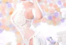 [星之迟迟]2023 3月计划C FGO 玛修婚纱 [78P+1V-425MB]-套图岛