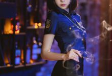 许岚LAN -  黑丝女J [60P-323MB]-套图岛