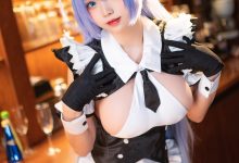 大大卷卷小卷 -  碧蓝航线 花园酒保 [27P-219MB]-套图岛