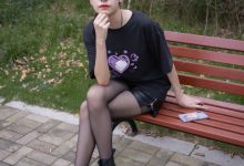 [BoBoSocks袜啵啵]NO.221 小甜豆-马丁靴、黑丝[133P+1V／5.45GB]-套图岛