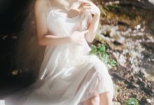 是三不是世w -  湖边白裙 [15P-233MB]-套图岛