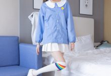 [BoBoSocks袜啵啵]NO.229 稚予-板鞋、皮鞋、两双大腿袜[155P+1V／5.90GB]-套图岛