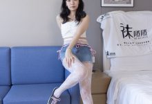 [BoBoSocks袜啵啵]NO.231 小甜豆-板鞋、白色蕾丝袜、可拆卸牛仔裤、裤里丝[154P+1V／6.94GB]-套图岛