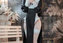 九言 修女与狗  [60P+6V-464MB]-套图岛