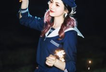 [YITUYU艺图语]2022.11.24 无人海滩的烟火 茜akane[24+1P／199MB]-套图岛