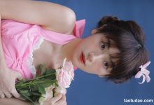 [YITUYU艺图语]2022.11.21 粉色背带裤 顾林x[31+1P／356MB]-套图岛