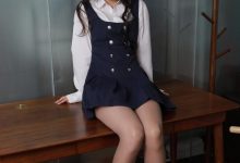 [IESS异思趣向] 2023.01.02 丝享家 1317 婉萍《学苑短裙》[79P-78.6M]-套图岛