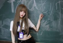 Tina很妖孽呀 - NO.18 双马尾学生与老师2[95P1V-1.57GB]-套图岛