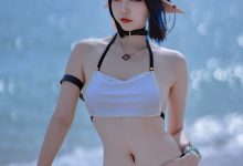 「二佐Nisa」方舟 – 森蚺泳装(22P-176MB)-套图岛