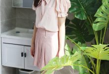 初夏女神 NO.015 十一 粉色S码休闲JK搭白色高跟鞋[97P+1V／6.40GB]-套图岛