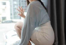 [IESS异思趣向] 2023.03.31 丝享家 1407 小婕《柔软蝴蝶结》[87P-90M]-套图岛