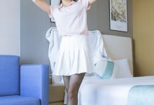 [BoBoSocks袜啵啵]NO.273 小沫-运动鞋、粉色棉袜、黑丝[144P+1V／6.08GB]-套图岛