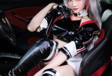 Momoko葵葵  &瓜希酱 碧蓝航线 欧根&企业 赛车女郎 [58P-277MB]-套图岛