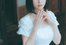 Ely_eee(ElyEE子) - 2023.July B-Dongitsune 白洋裝狐少女 [59P+2V-167MB]-套图岛