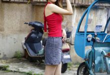 初夏女神 NO.058 依依 复古街头[130P+1V／4.44GB]-套图岛