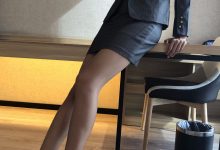 [Pilot]NO.008 爱穿正装的OL小乐-OL珠光灰[63P／144MB]-套图岛