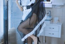 羽天shine -  黑色女仆 [36P-132MB]-套图岛