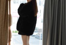 [IESS异思趣向] 2023.12.05 丝享家 1603 小婕《黑色大衣》[86P-71.5M]-套图岛