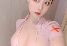 奈汐酱nice 粉色护士 无水印版 [36P+3V-283MB]-套图岛