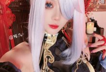 九言-申鹤冷花幽露旗袍单人版[42P+15V-286MB]-套图岛