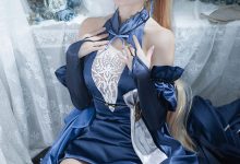 超级小禾儿 -艾瑞尔★静谧夜曲 [17P113M]-套图岛