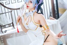 九言 - 蕾姆旗袍 [55P+8V-468MB]-套图岛