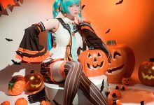 星之迟迟 万圣节MIKU  [53P-305M]-套图岛