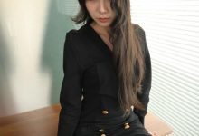 [IESS异思趣向] 2024.03.12 丝享家 1687 团团《黑色吊袜带（上）》[90P-113MB]-套图岛