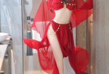 清妙《红色舞裙》原版写真 [93P-488MB]-套图岛