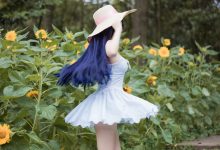 [喵糖映画] VOL.414 花园白裙[37P-402MB]-套图岛