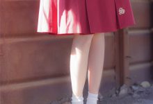 [喵糖映画]VOL.444 红色JK裙[39P-107MB]-套图岛